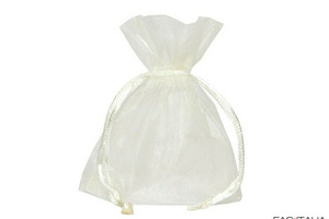 Sacchetto in organza per ciabatte